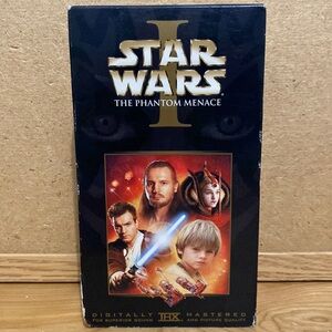 Star Wars The Phantom Menace VHS tape